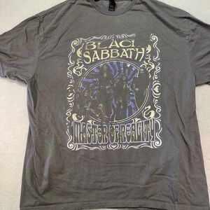 Black Sabbath "Master of Reality" Gildan Graphic Tee 2XL Pre-owned, Ozzy Osbourn